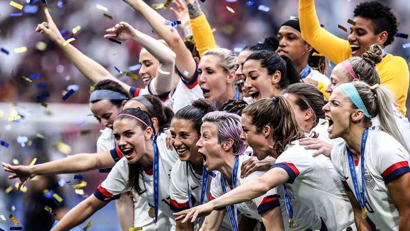 USA womens soccer victory