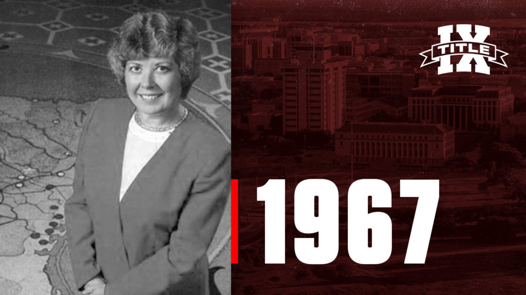 1967: Sallie Sheppard - the first female graduate student to earn a master’s degree