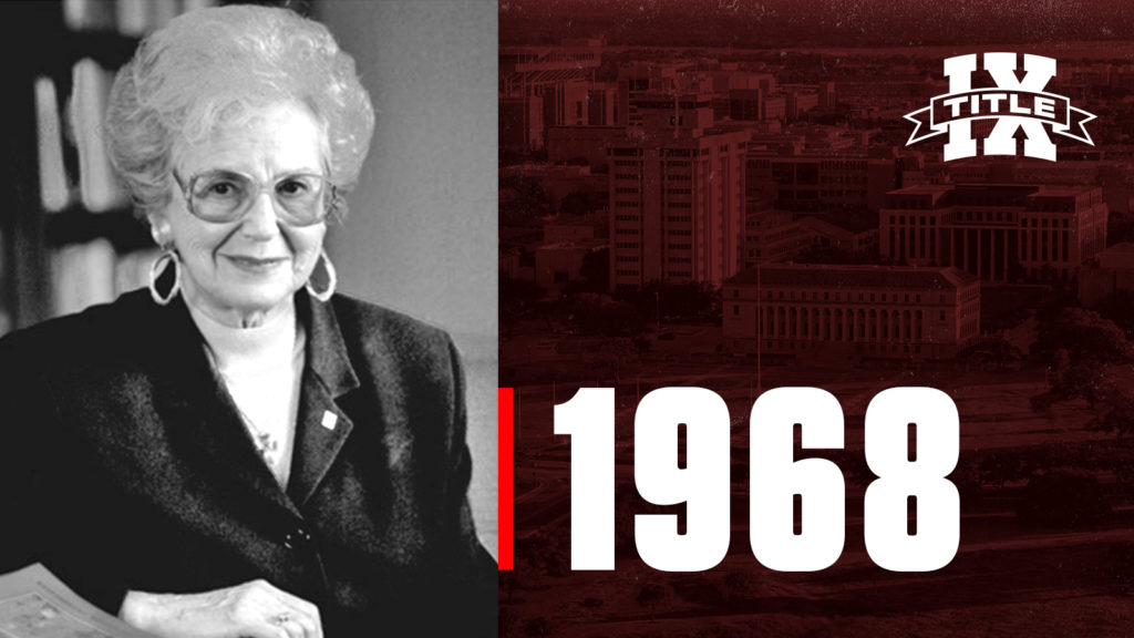 1968: Betty Miller Unterberger - the first female full professor with tenure